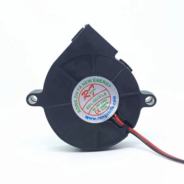 50mm Blower 5015 12V0.06A for 3D Printer Humidifier Centrifugal Fan 2pin
