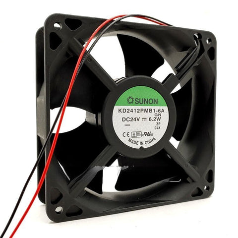 For KD2412PMB1-6A 24V 6.2W 12038 variable frequency cooling fan 12CM