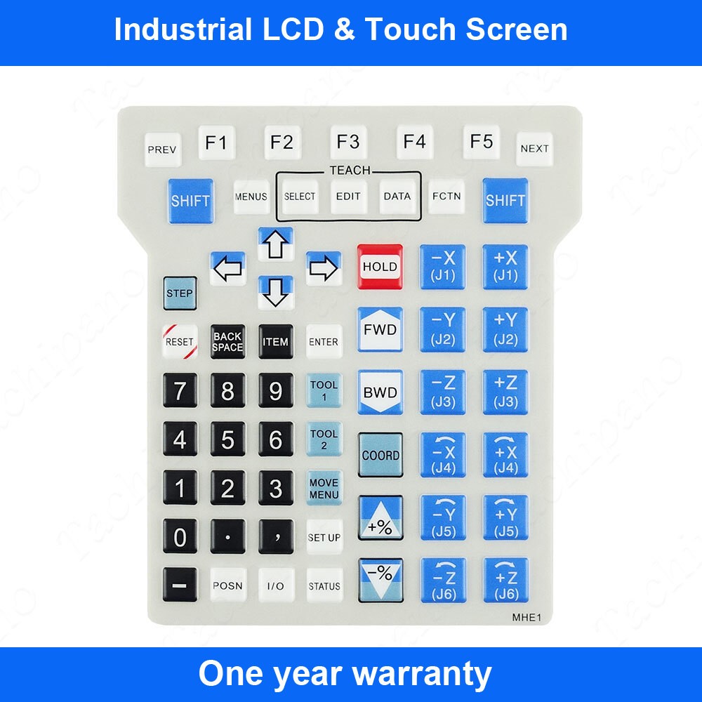 Membrane film for MHE1 A05B-2301-C302 Robot RJ RJ2 RJ3 Teach Pendant Overlay
