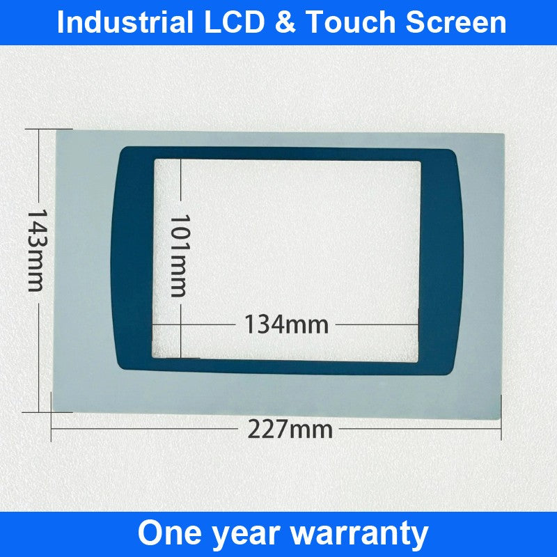 TouchScreen Panel Glass Digitizer PanelView Plus 700 2711P-T7C1D2 + Overlay Film