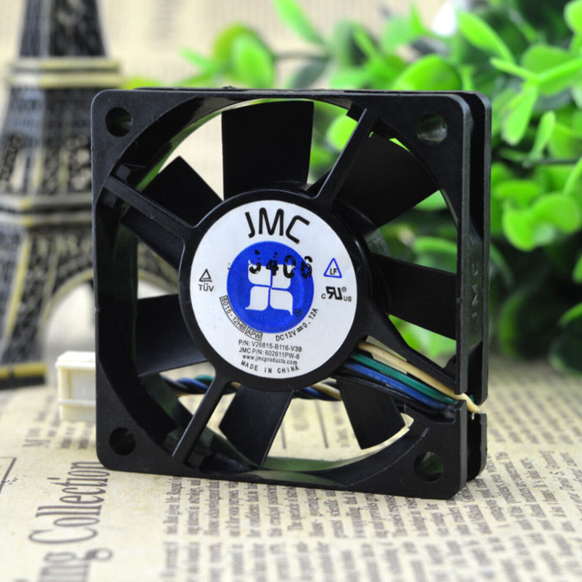 JMC 6015 6cm 6015-12HB DC12V 0.12A Chassis Cooling Industrial Fan