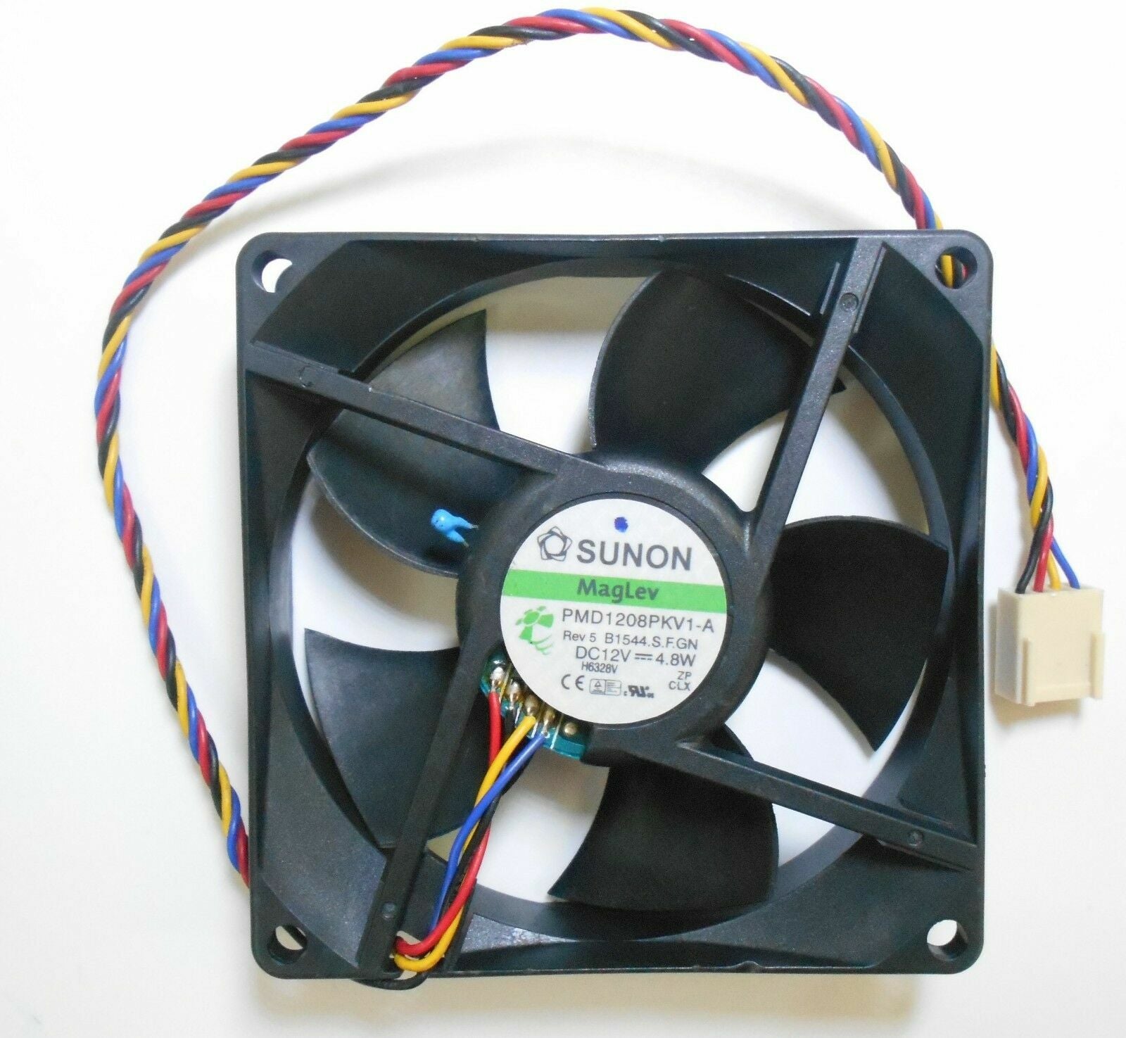 Sunon PMD1208PKV1-A DC12V 4.8W 80x80x20mm 4 Pin Case/CPU Cooling Fan