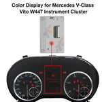 Color Display for Mercedes V-Class Vito W447 Instrument Cluster