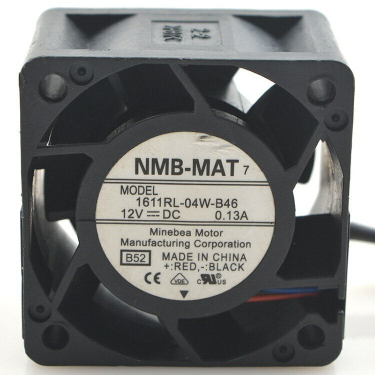 1611RL-04W-B46 For NMB 40X28mm DC 12V 0.13A 4cm 4028 Server cooling Fan
