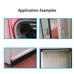 EPDM Foam Rubber Window Door Round Seal Cord Strip Ø 4mm Length 10M 20M Black
