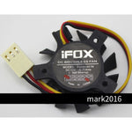 iFOX RAD4010C1M 12V soft routing industrial computer fan diameter 3.5cm 3 wires