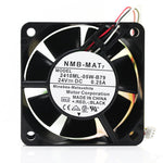 NMB 2410ML-05W-B79 6025 6CM 24V 0.25A 3-pin stop warning inverter fan