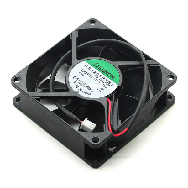 1pcs SUNON KD1208PTB1 80*80*25MM DC12V 1.7W 8CM 2Pin Cooling Fan