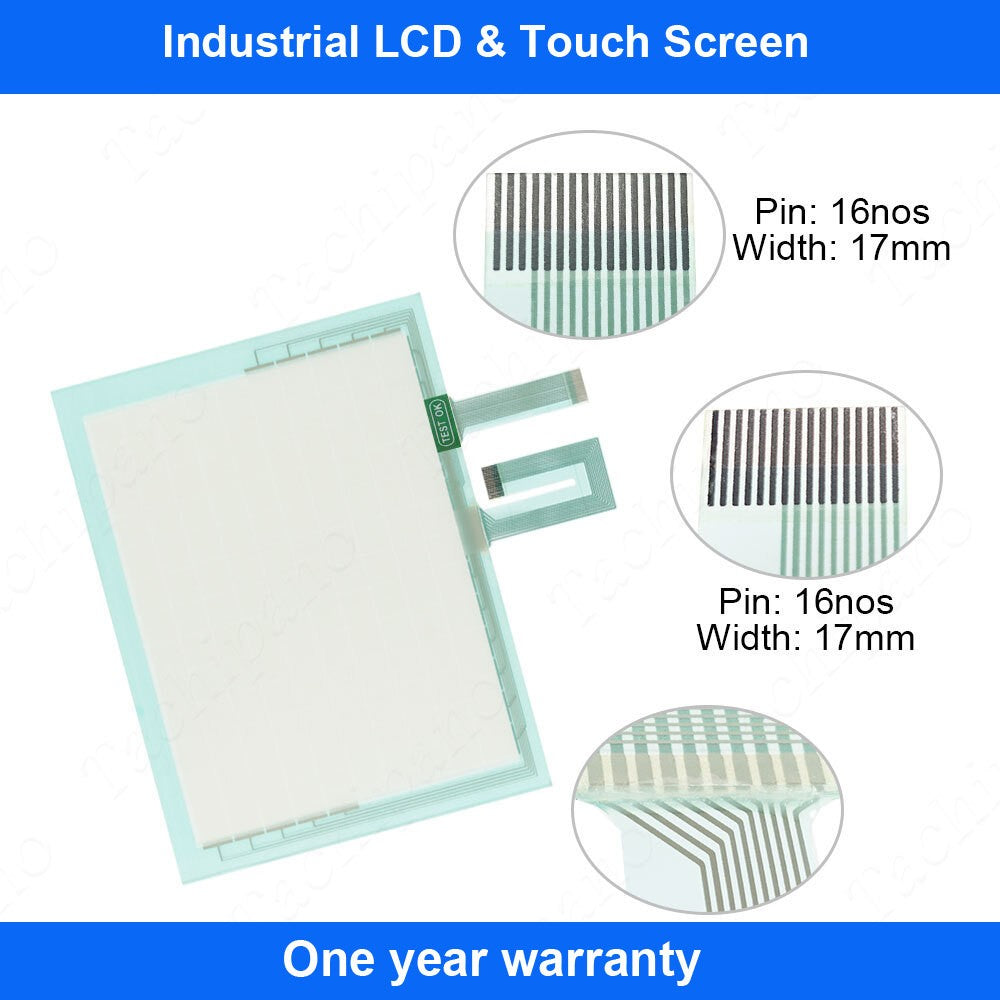 XBTF034110 Touch Screen for Schneider XBT-F034110 with Front Overlay