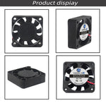 2pcs GOOD QUALITY DC Fan 24V 4CM 2PIN Silent Fan For DIY-3D Printer Cooling