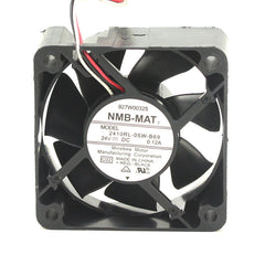 NMB 2410RL-05W-B69 24VDC 0.12A 6025 6CM 3-line inverter cooling fan