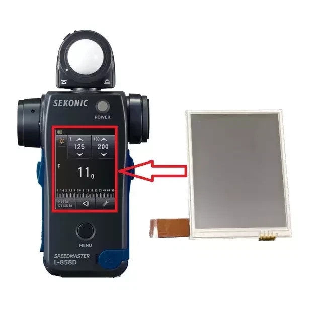 LCD Display With Touch Screen for Sekonic L-858D LCD Repair