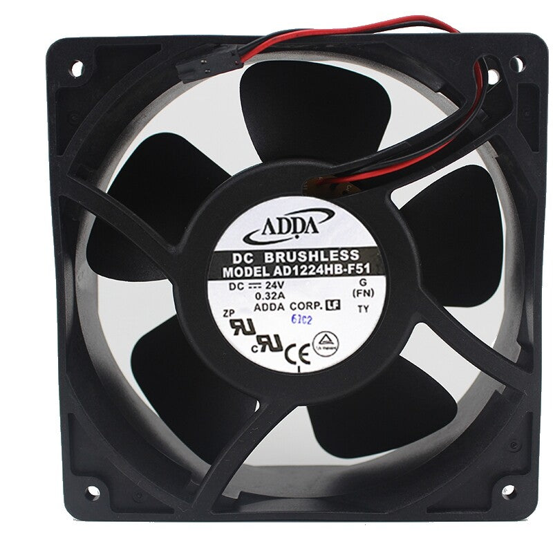 ADDA AD1224HB-F51 DC 24V Brushless Server Fan FREE SHIPPING