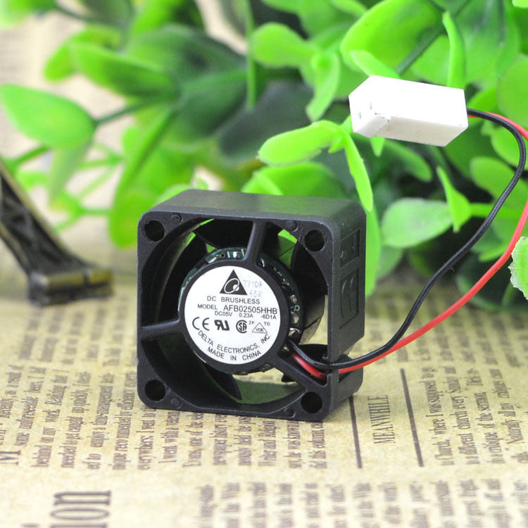 DELTA AFB02505HHB 5V 0.23A 2.5CM 25*25*15mm 2Pin Cooling Fan