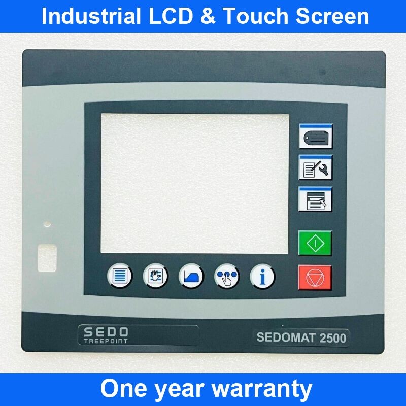 Touch Screen Panel Glass Digitizer For SEDOMAT 2500 SEDOMAT-2500 + Overlay Film