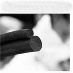 5M car door Edge Protector flexible O shape Soundproof Rubber Seal Strip Round