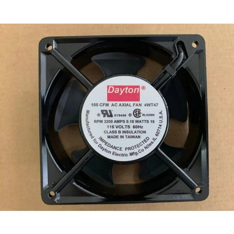 New AC Axial Fan For DAYTON 4WT47A 105CFM 18/20W 115V 0.18/0.21A 2-Pin 1PCS