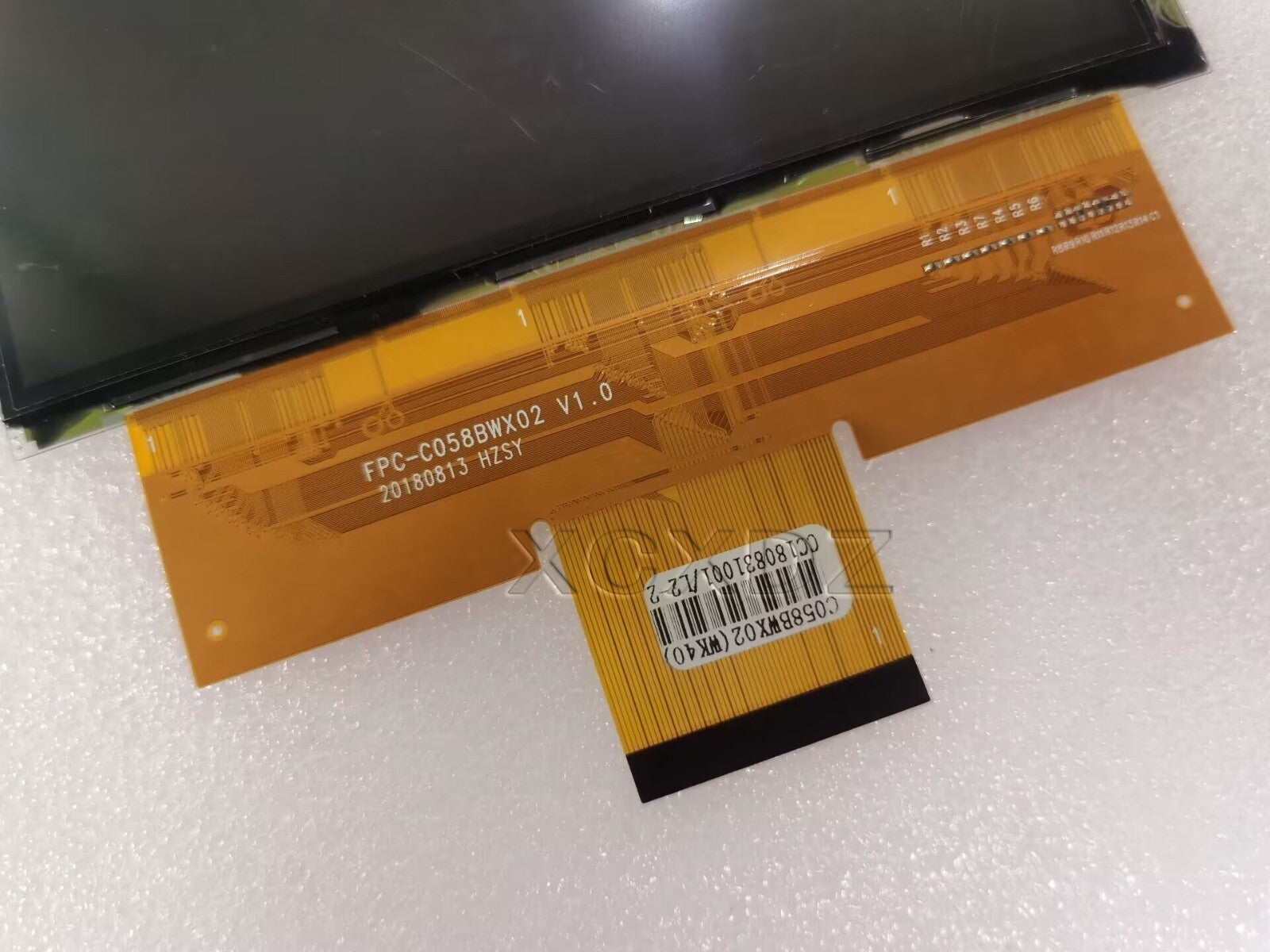 RX058B-01 RX058B 01 5.8'' inch LCD Screen Display Glass Rigal projector 1280*800
