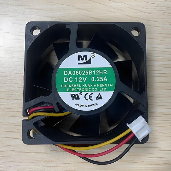 1PCS NEW TYPE M DA06025B12HR COOLING FAN 6025 DC12V 0.25A 6CM 3PIN FAST DELIVERY