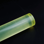Dia 6mm to 100mm Polyurethane Bar Stick Length:500mm Yellow PU Nylon Rods Sticks