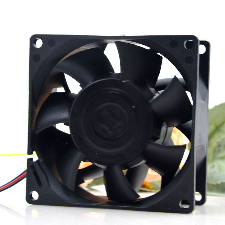 FFB0824SHE 24V 0.51A 8CM 8038 3-wires Double Ball Inverter Cooling Fan