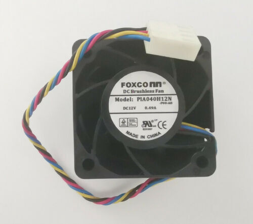 FOXCONN PIA040H12N -P08-AB 12V 0.49A Shenma M3 Power Supply Cooling Fan 4CM