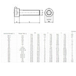 10/20/50PCS M2 M3 M4 M5 Stainless Steel Hex Bolt Socket Cap Screws Head DIN912
