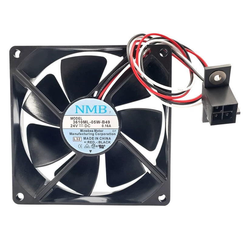 1pc Brand-new NMB 3610ML-05W-B49 90*25m 24V 0.16A 9225 Fan of Fanuc Inverter