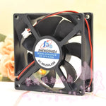1 PCS SHENGSHIDA SD8025SLM DC12V 0.25A 8CM 8025 2-Wire Cooling Fan