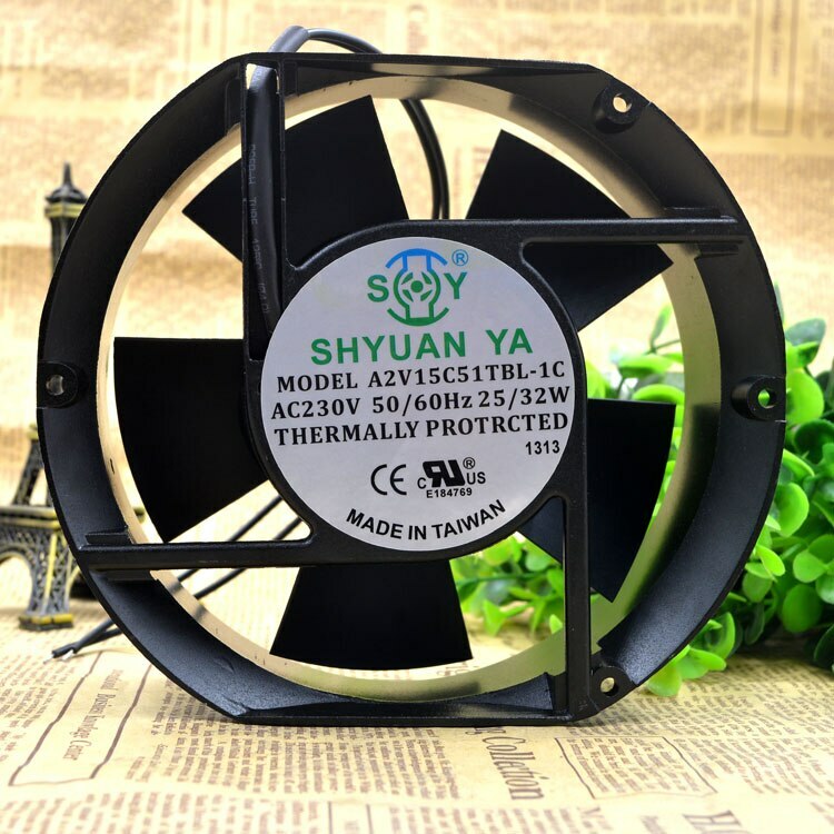 FOR SHYUAN YA A2V15C51TBL-1C 17251/50 220V double ball inverter axial fan