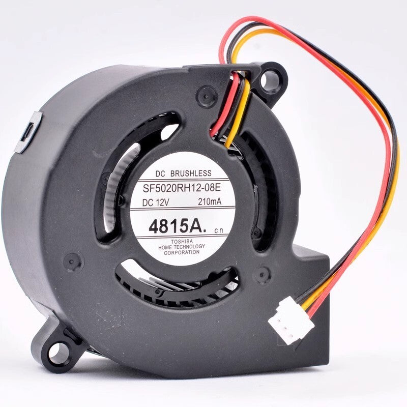 Toshiba SF5020RH12 50*50*20mm DC12V 210mA 3PIN Projector Cooling Fan
