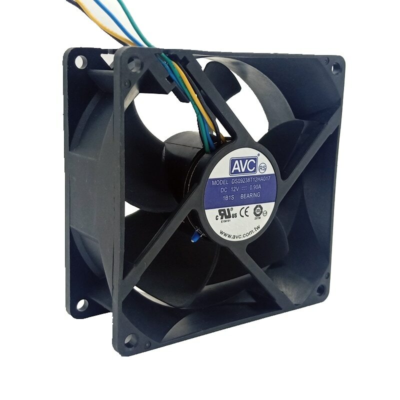 DS09238T12HA017 For AVC 9238 12V 0.90A 4-Wire PWM CPU Chassis Cooling Fan