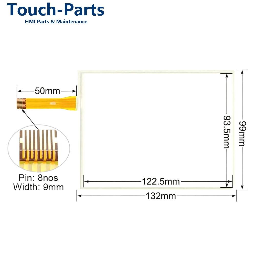 TP3196 S5 Touch Panel Glass Replacement for TP3196S5