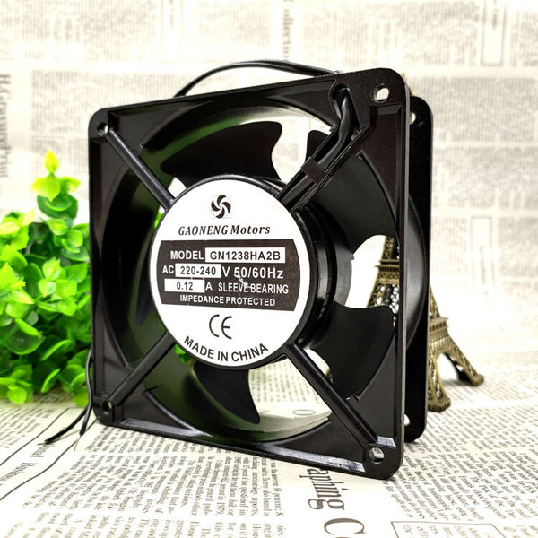 GAONENG GN1238HA2B 12038 220-240V 0.12A 12C Motor protection cooling fan