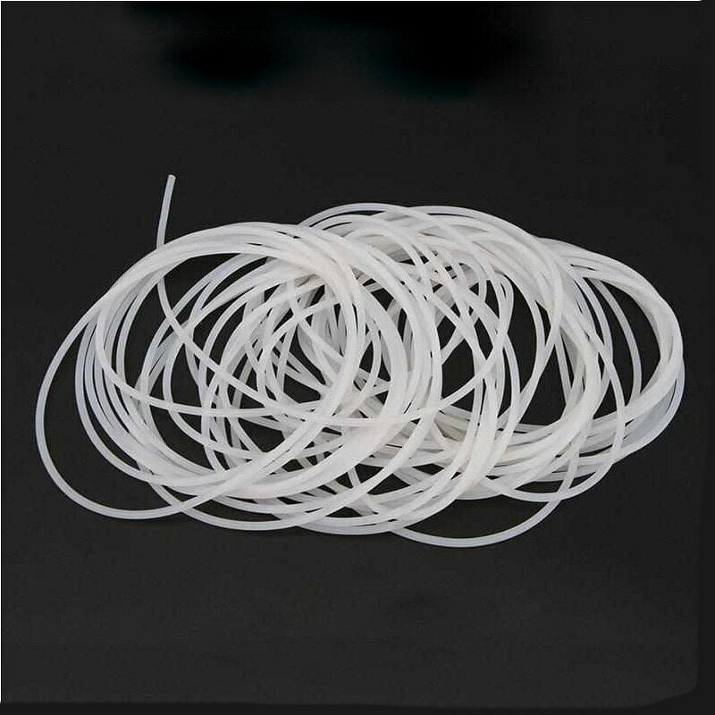 5/10M Silicone Rubber Seal Strip Dia 1-20mm O Type Round Solid Sealing Strips