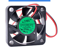 1pcs ADDA 4010 AD0412MX-G70 DC12V 0.08A 2 line cooling fan