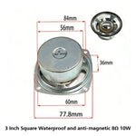 3 Inch 4Ω 8Ω 16Ohm 1W 2W 3W 5W 10W 20W Full-range Speaker Loudspeaker Waterproof