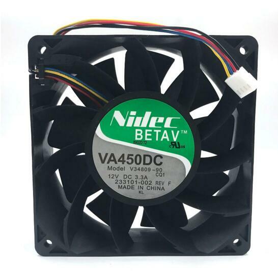 Nidec VA450DC V34809-90 12V 3.3A 12CM 12038 Super Air Fan