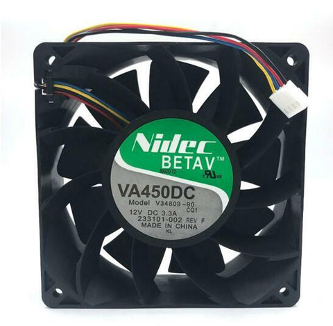 Nidec VA450DC V34809-90 12V 3.3A 12CM 12038 Super Air Fan