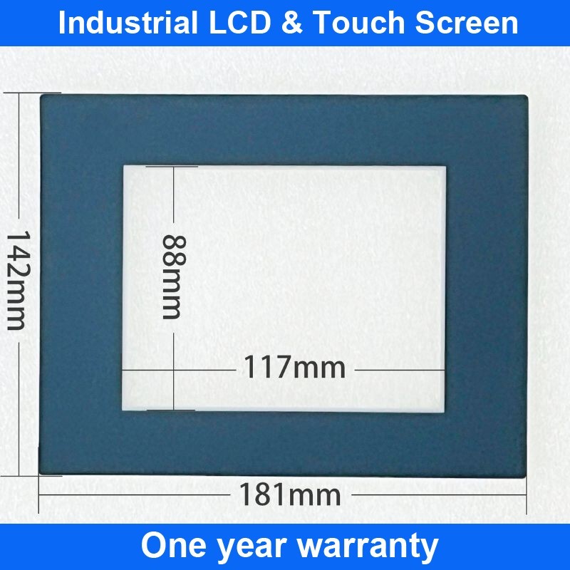 Touch Screen Panel Glass Digitizer GC-73LM-R+11627B020 GC-73LM-RS + Overlay Film