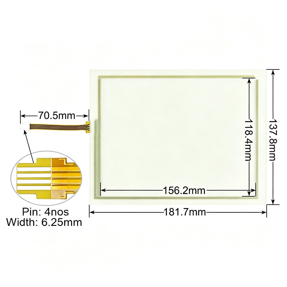 6AV6 645-0EB01-0AX1 For 6AV6645-0EB01-0AX1 Touch Screen Panel Touchpad
