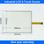 Touch Screen Panel Glass PanelView Plus 1500 2711P-B15C4A2 + Keypad Keyboard