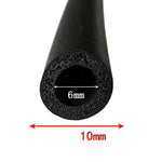 Waterproof Pipe EPDM Rubber Foam Sponge Seal Strip Round Dia.3mm 4mm 6mm-20mm