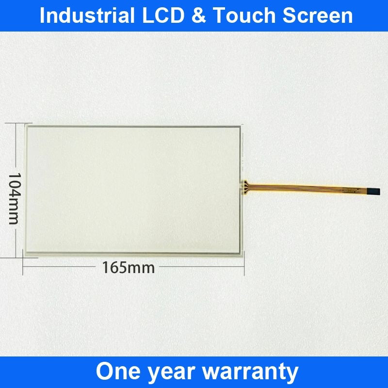 Touch Screen Panel Glass eTOP307-U301 eTOP307U201 eTOP307-U101 + Overlay Film