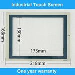 Touch Screen Panel for NS8-TV00-V2 NS8-TV00-ECV2 NS8-TV01-V2 with Overlay Film