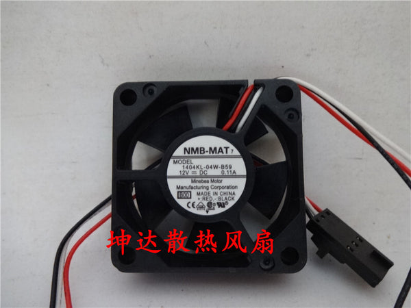 1 PCS NMB Fan1404KL-04W-B59 DC 12V 0.11A 3510 3.5CM 3 Pin cooling fan
