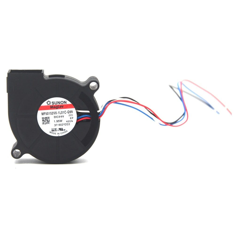Sunon MF50152VX-1L01C-Q99 5015 DC 24v 1.95W PWM blower 4wire lead Cooling fan