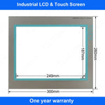 6AV6644-0AA01-2AX0 Touch Screen for 6AV6 644-0AA01-2AX0 MP 377 12" with Overlay