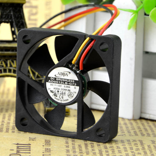ADDA AD0512LB-G72 fan 50*50*10mm 12V 0.09A 3pin