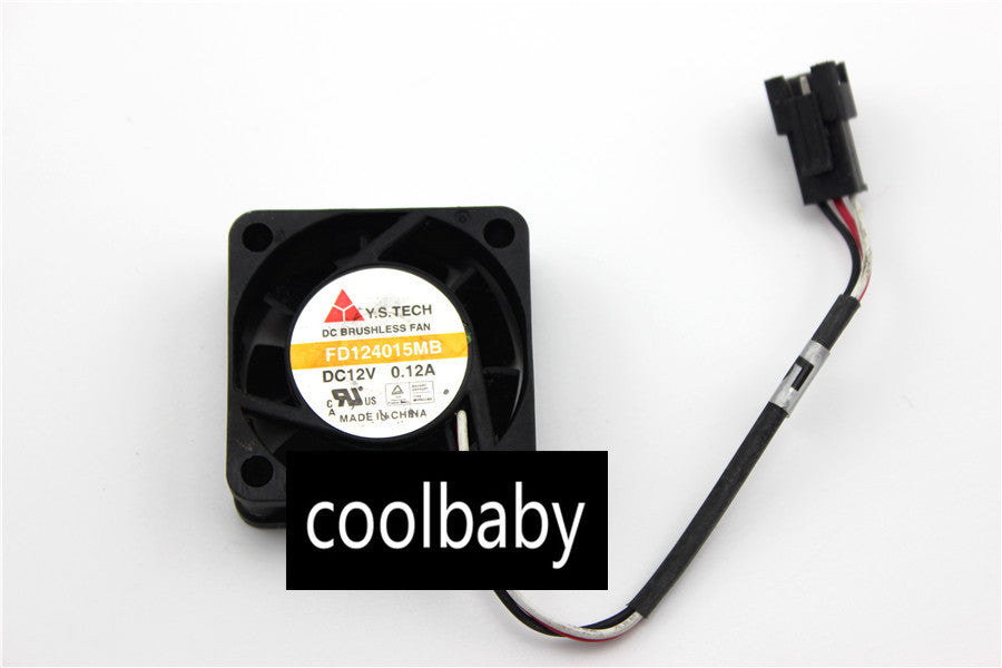 1pc Y.S.TECH FD124015MB fan 40*40*15mm 12V 0.12A 3pin